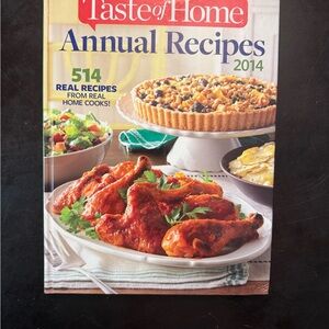 Taste Of Home Annual Recipes  2014 Cookbook